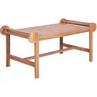 vidaXL Salontafel 100x50x45 cm massief teakhout