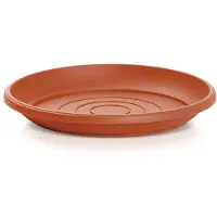 Prosperplast Opvangschaal/onderschaal bloempot/plantenpot - terracotta - rond - Dia 46 cm - Plantenpotten
