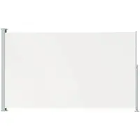 vidaXL Tuinscherm uittrekbaar 220x300 cm crème