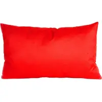 Annas collection Buitenkussen 30x50 cm rood vacuum verpakt