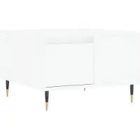 vidaXL Salontafel 55x55x36,5 cm bewerkt hout wit
