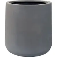 Vase the World Bloempot Portland | Grijs | Fiberstone | Ø42 x H40cm