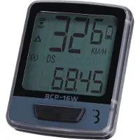 BBB Draadloze DashBoard 12-functie meter Zwart Grijs