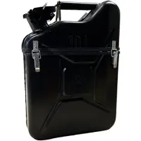 Designed by man Jerrycan Giftbox 10L - Zwart - Unieke Opbergdoos - Exclusief drank - Origineel cadeau - Opbergoplossing
