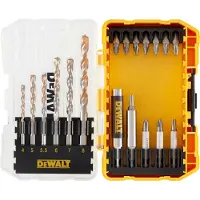 DeWalt Boor- En Bitset - Dt70712-qz - Betonboren En Schroefbits - 4-8mm, Ph2/pz2/tx25 - 19-delig