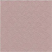 Merkloos 32x Luxe 3-laags servetten met patroon oud roze 33 x 33 cm - Feestservetten