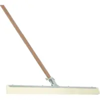 Betra Vloertrekker/douchetrekker voor water metaal/rubber 35 cm met houten steel 130 cm - Vloerwissers