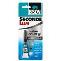 Bison 12x Seconde Lijm Vloeibaar Control 3 Gr