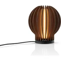Eva Solo Radiant LED oplaadbare lamp rond Smoked oak