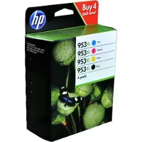 HP 953XL (3HZ52AE) Inktcartridge 4-kleuren Multipack Hoge capaciteit