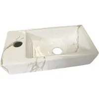 Mueller Mini Apa fontein links 36x18x9cm licht marmer