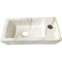 Mueller Mini Apa fontein rechts 36x18x9cm licht marmer