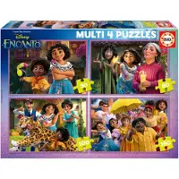 Educa - Puzzel - Disney Encanto - 4 kinderpuzzels van 50-150 stukjes