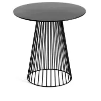 Serax Bistrot Tafel Garbo Black Metal Sculptures 50 Round