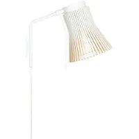 Secto Design Petite 4630 Muurlamp White laminate | Plug On|Off switch