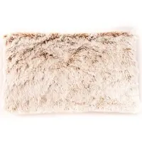 Merkloos Magnetron warmte kussen creme 40 x 20 cm - Opwarmknuffels