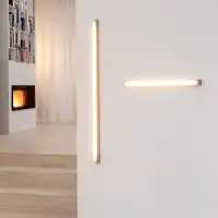 Tunto LED40 160cm wand/plafondlamp Indirect licht Ash | Casambi (Bluetooth) | 2700K