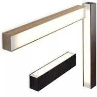 Tunto LED40 100cm wand/plafondlamp Indirect licht Ash | Dali|Push (Standard) | 3000K