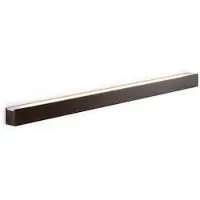 Tunto LED40 160cm wand/plafondlamp Direct licht Walnut | Dali|Push (Standard) | 3000K