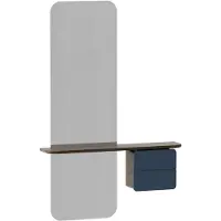 UMAGE One More Look Spiegel Dark Oak | Petrol blue