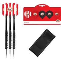 Xqmax PSV Dartpijlen - Black - 23 gram - Multipack 5 Sets Dart Flights - Dart Shafts - Darts - Cadeau
