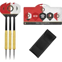 Xqmax Feyenoord Dartpijlen - Gold - 23 gram - Multipack 5 Sets Dart Flights - Dart Shafts - Darts - Cadeau