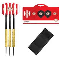 Xqmax PSV Dartpijlen - Gold - 23 gram - Multipack 5 Sets Dart Flights - Dart Shafts - Darts - Cadeau