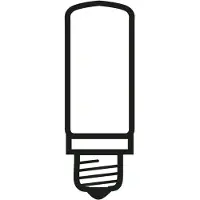 Flos LED Lamp E14 - 900lm 2700K - Dimbaar