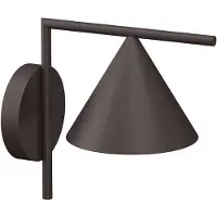 Flos Captain Flint Outdoor Wand/Plafondlamp Deep Brown | 3000K | Dimmable DALI 1