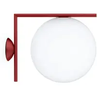 Flos IC Lights Outdoor Wand/Plafondlamp Burgundy | Wall Ceiling 2
