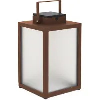 LES JARDINS Tradition Solar Lantaarn Corten Aluminium | 40cm