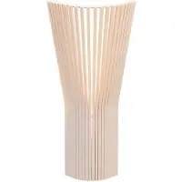 Secto Design Small 4237 hoeklamp Natural birch | Directly to the wall