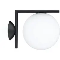 Flos IC Lights Outdoor Wand/Plafondlamp Black | Wall Ceiling 1