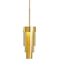 Ebb & Flow A-Spire Hanglamp Golden Smoke | Brass IP20 Lichtbron Inbegrepen