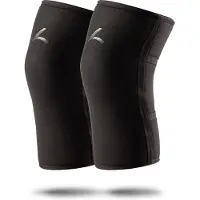 Reeva Powerlifting Knee Sleeves - Knie Bandages - 7 mm - Rigid - L
