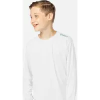 Vapor Apparel - UV-shirt met lange mouwen voor kinderen - wit - maat S
