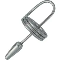 Erotic Metal METALEN PENISPLUG 10 MM MET 3 LAAGS EIKELRING