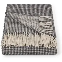 Vandyck HOME 95 Plaid 130 x 220 cm - Anthracite Zwart, Grijs