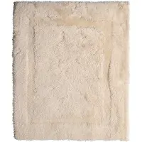 Wicotex Bidetmat Uni Creme 50x60cm Beige beige Acryl Badkamermat