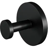 Brauer Black Edition handdoekhaak mat zwart