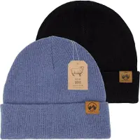 MowMow 2-pack Muts Merino - Beanie - Heren - Dames