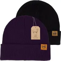 MowMow 2-pack Muts Merino - Beanie - Heren - Dames