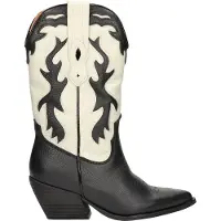 Nelson leren cowboylaarzen zwart Dames | Maat: 38