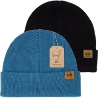 MowMow 2-pack Muts Merino - Beanie - Heren - Dames