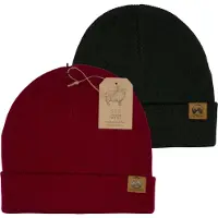 MowMow 2-pack Muts Merino - Beanie - Heren - Dames