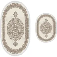 L'Essentiel Badmat Set (2 stuks) - Bruin