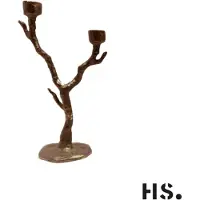 Home Society Kandelaar Branch Brons Large
