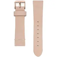 CO88 Collection 8CS-10012 Leren Horlogeband - 18mm Aanzet - Gesp - 20cm Totaal lengte - Oudroze - Rose Staal