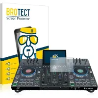 BROTECT Screenprotector voor Denon DJ Prime 4/ 4+ Beschermglas transparant