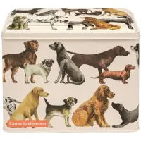 Emma Bridgewater - Bewaarblik XL Caddy Dogs - Honden - Blik - Rechthoek - 19 x 13 x 14 cm